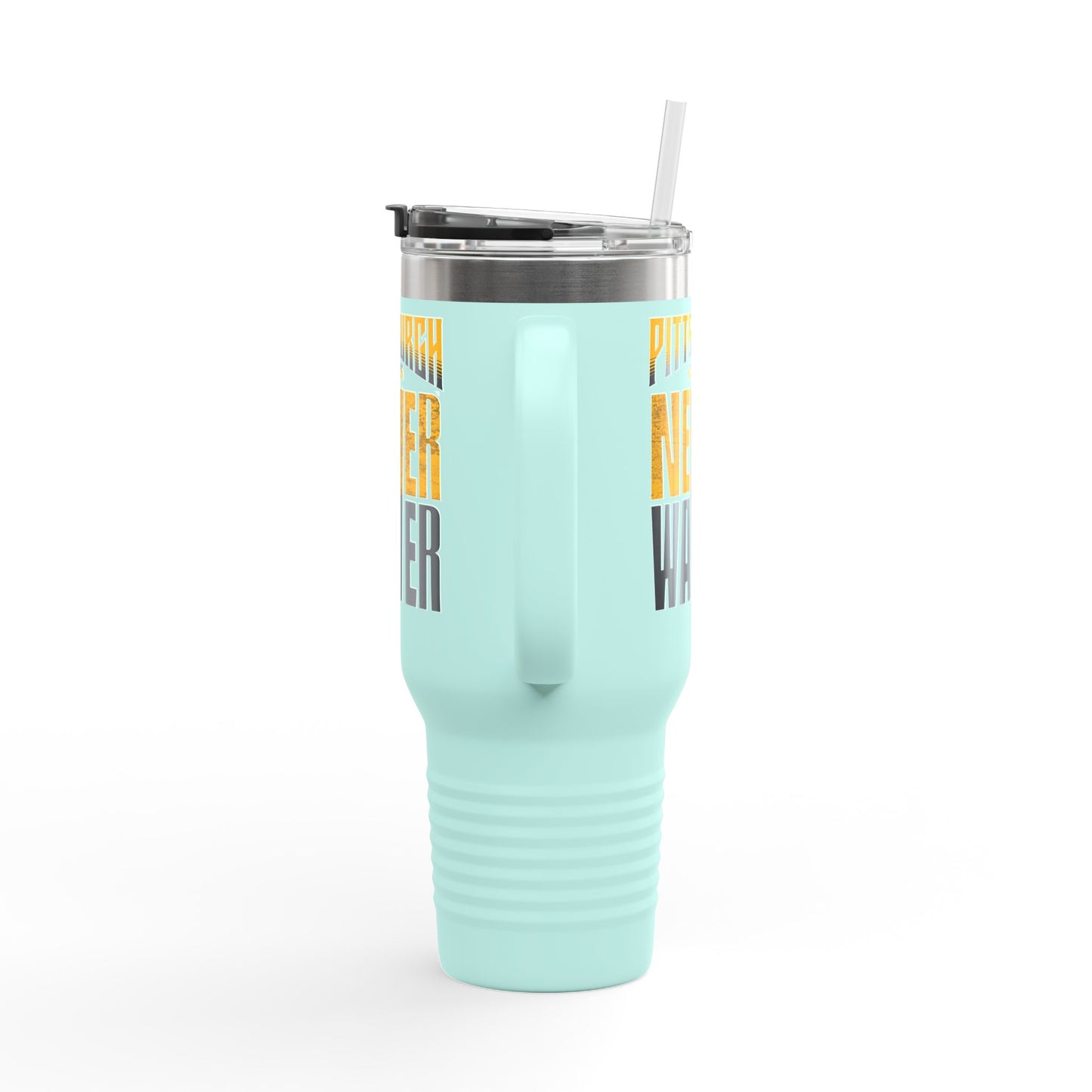 Pittsburgh Fans Never Waver Insulated Travel Mug, 40oz - Never Waver