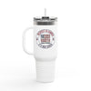 Respect is Earned Never Waver Its Not Given Insulated Travel Mug, 40oz - Never Waver