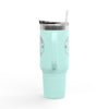 Respect is Earned Never Waver Its Not Given Insulated Travel Mug, 40oz - Never Waver