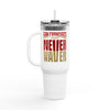 San Francisco Fans Never Waver Insulated Travel Mug, 40oz - Never Waver