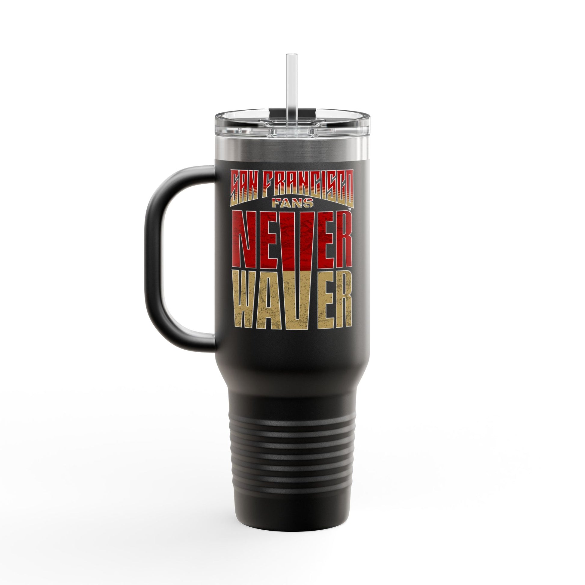 San Francisco Fans Never Waver Insulated Travel Mug, 40oz - Never Waver