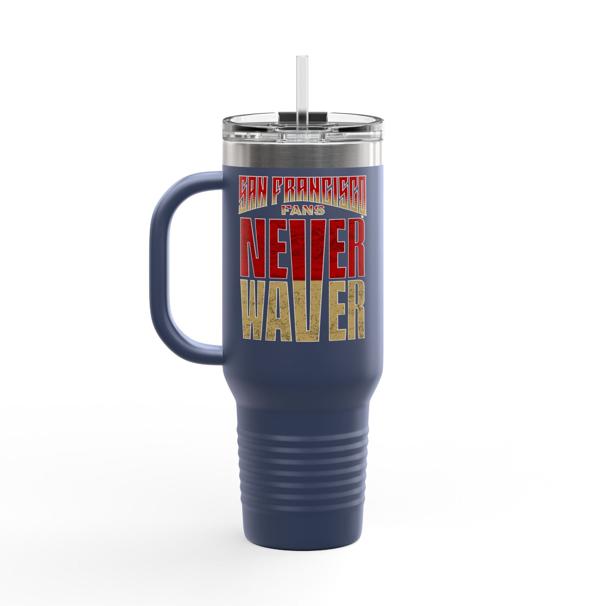 San Francisco Fans Never Waver Insulated Travel Mug, 40oz - Never Waver
