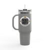 Support Day Drinking Never Waver  Insulated Travel Mug, 40oz - Never Waver