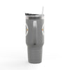 Support Day Drinking Never Waver  Insulated Travel Mug, 40oz - Never Waver