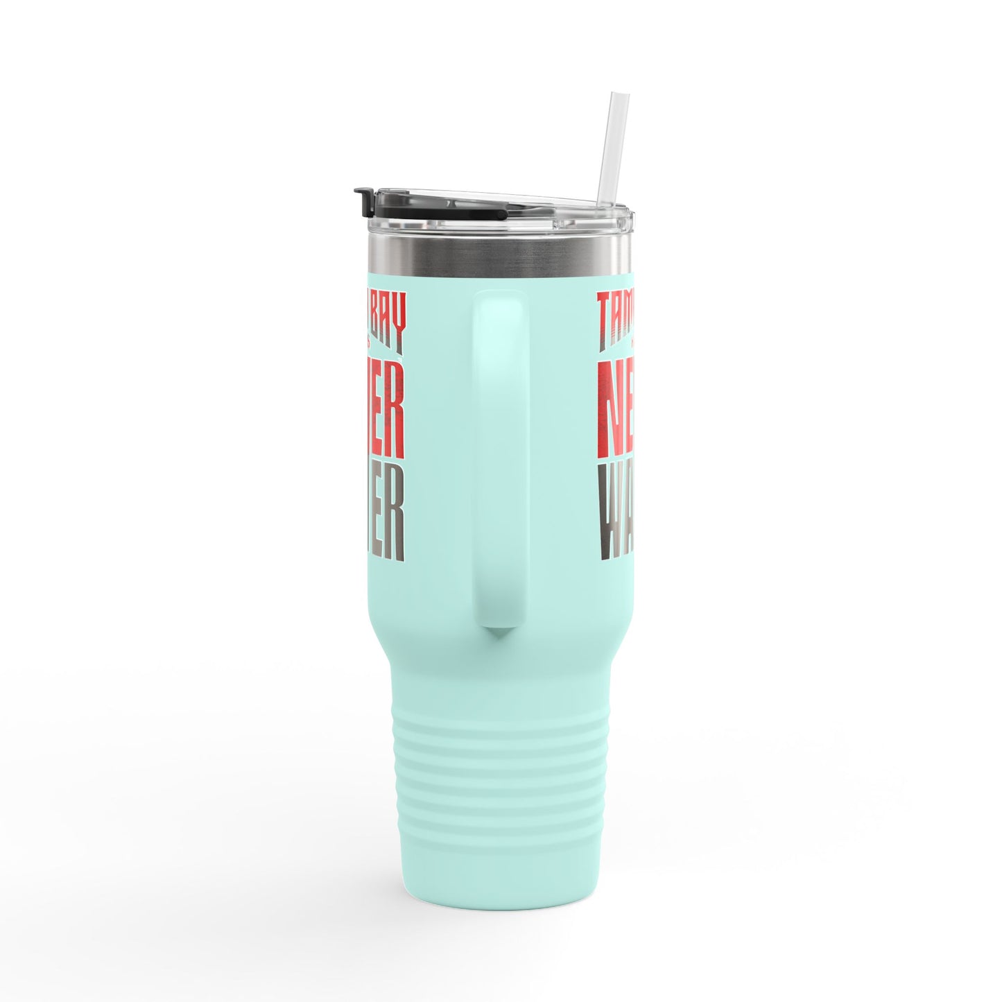 Tampa Bay Fans Never Waver Insulated Travel Mug, 40oz - Never Waver