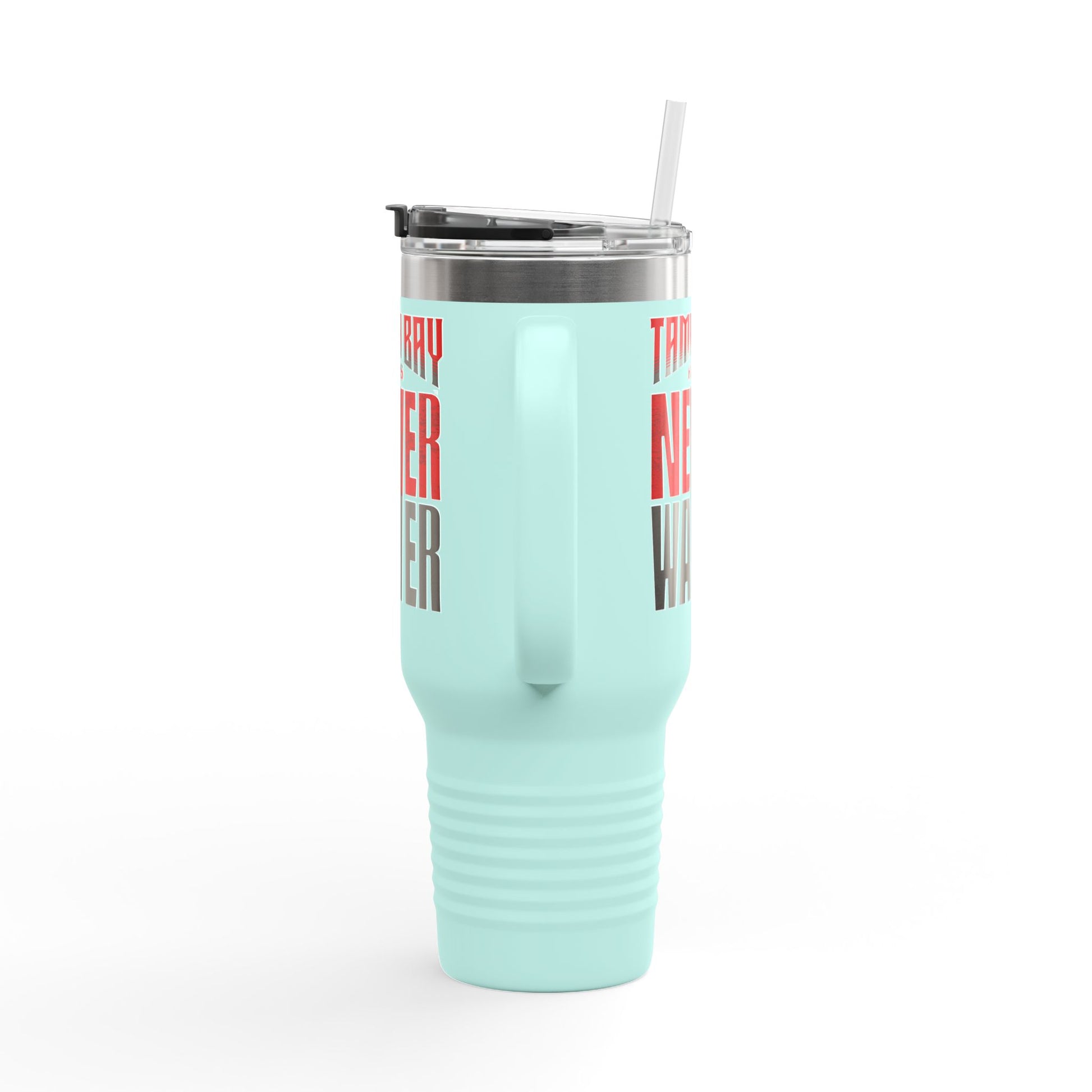 Tampa Bay Fans Never Waver Insulated Travel Mug, 40oz - Never Waver