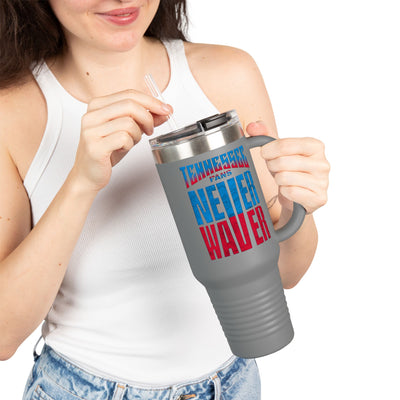 Tennessee Fans Never Waver Insulated Travel Mug, 40oz - Never Waver
