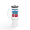 Tennessee Fans Never Waver W-Leopard Football Insulated Travel Mug, 40oz - Never Waver