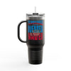 Tennessee Fans Never Waver W-Leopard Football Insulated Travel Mug, 40oz - Never Waver