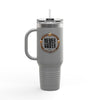 Travel Mug -Never Waver Beer Made Me Do It  Insulated 40oz - Never Waver