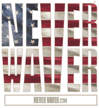 Never Waver Beer Kiss-Cut Stickers - Fun and Quirky Drink Decor - Never Waver