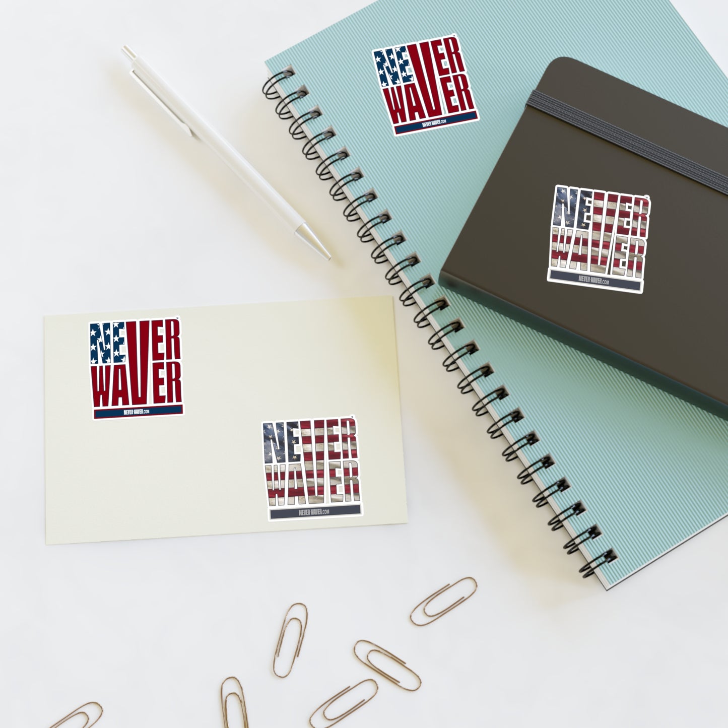 Never Waver Sticker Sheets - Never Waver