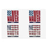 Never Waver Sticker Sheets - Never Waver