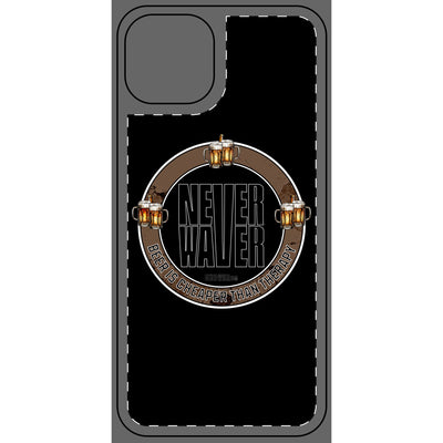 Never Waver Phone Skin - Beer Lover's Accessory - Never Waver
