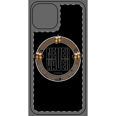 Never Waver Phone Skin - Beer Lover's Accessory - Never Waver