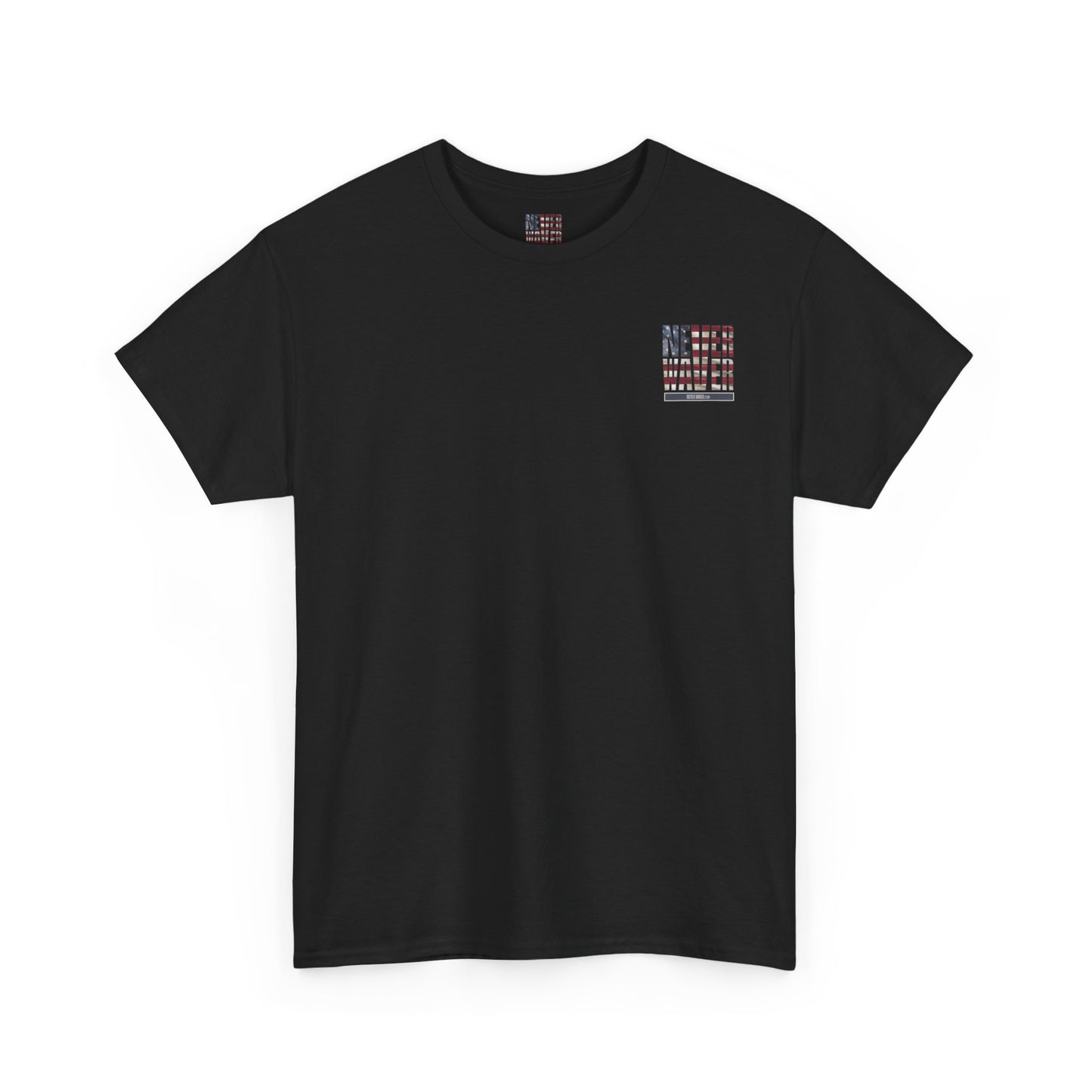 America Never Waver Unisex Heavy Cotton Tee - Never Waver