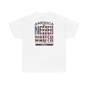 America Never Waver Unisex Heavy Cotton Tee - Never Waver