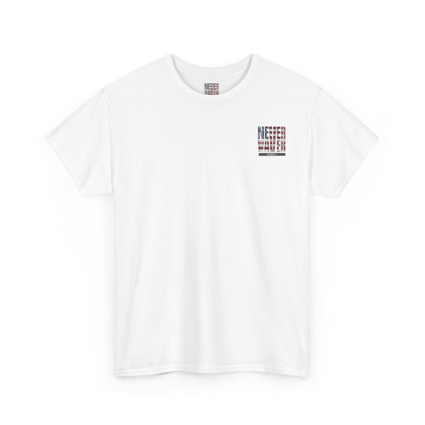 America Never Waver Unisex Heavy Cotton Tee - Never Waver