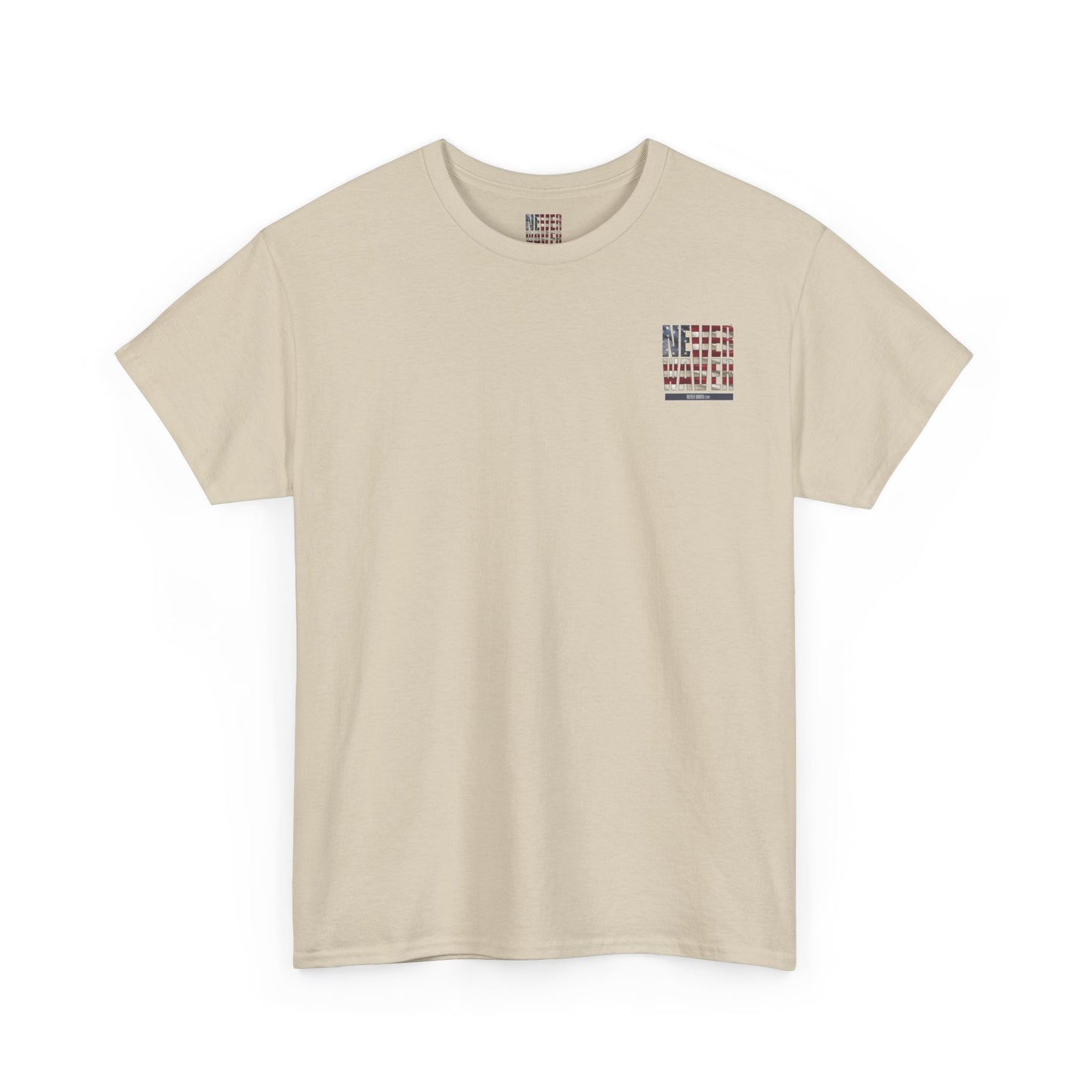 America Never Waver Unisex Heavy Cotton Tee - Never Waver
