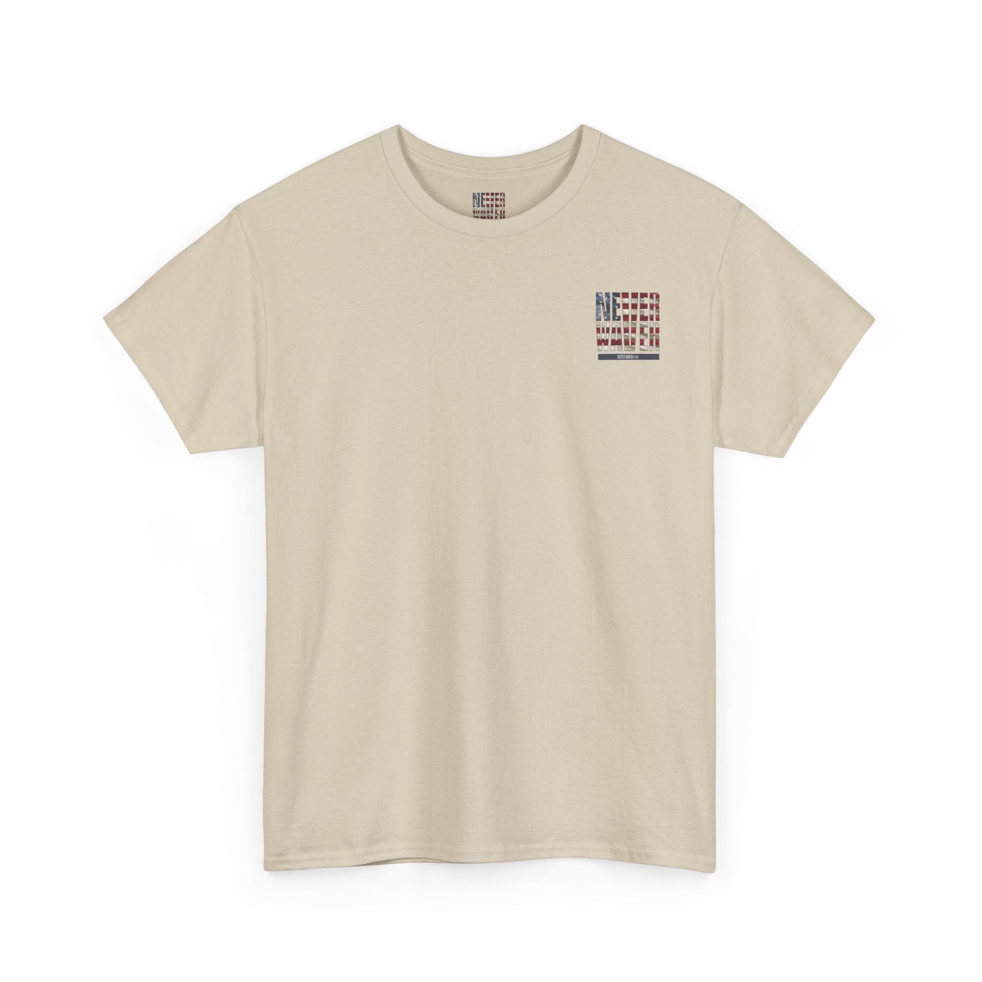 America Never Waver Unisex Heavy Cotton Tee - Never Waver