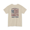 America Never Waver Unisex Heavy Cotton Tee - Never Waver