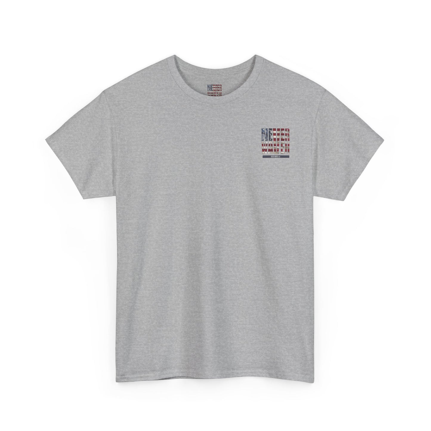 America Never Waver Unisex Heavy Cotton Tee - Never Waver