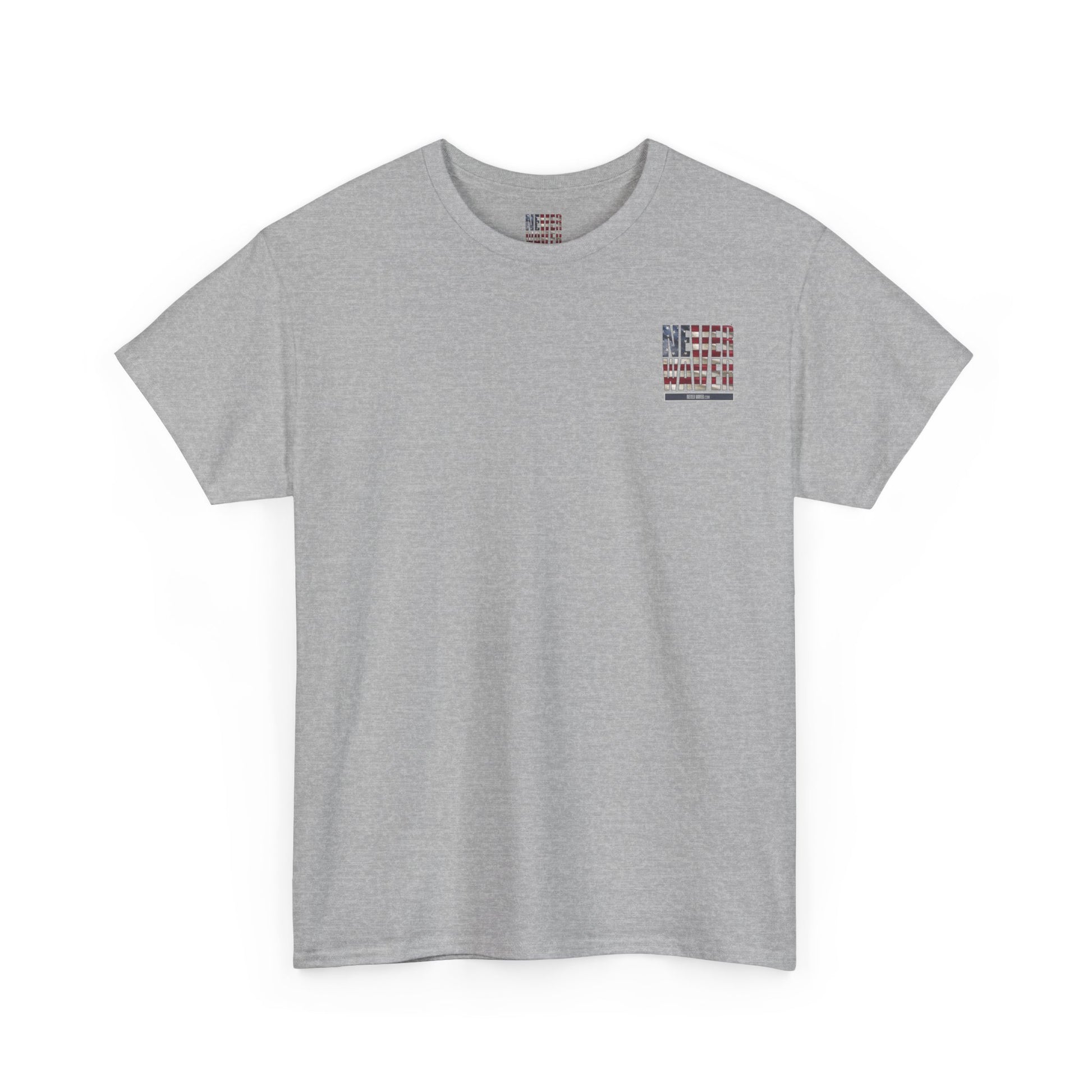 America Never Waver Unisex Heavy Cotton Tee - Never Waver