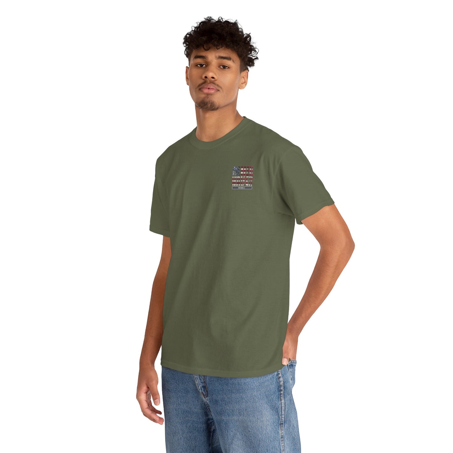 America Never Waver Unisex Heavy Cotton Tee - Never Waver