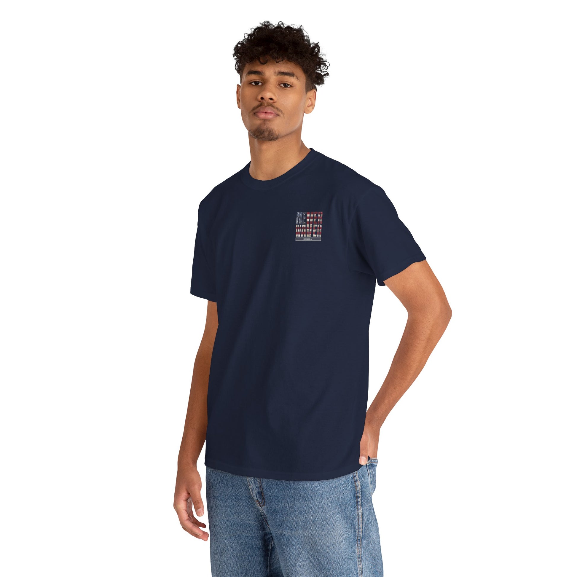 America Never Waver Unisex Heavy Cotton Tee - Never Waver