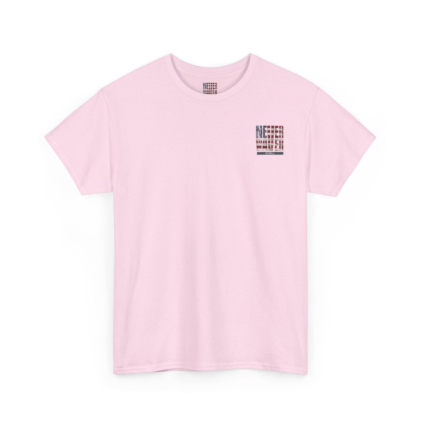 America Never Waver Unisex Heavy Cotton Tee - Never Waver