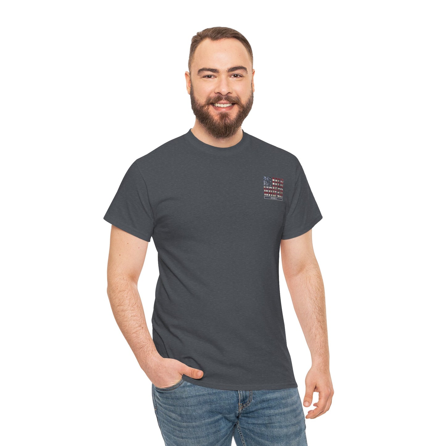 America Never Waver Unisex Heavy Cotton Tee - Never Waver