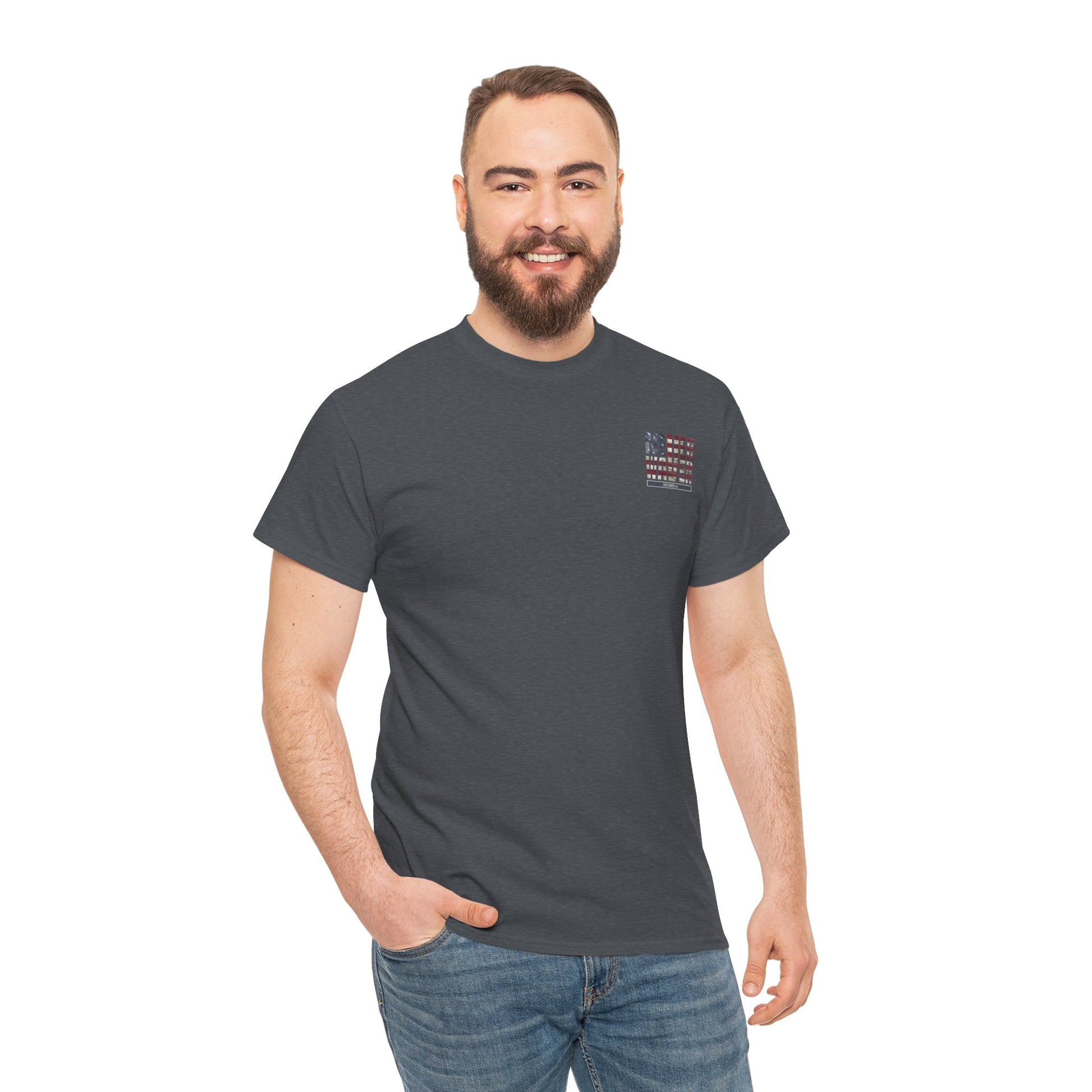 America Never Waver Unisex Heavy Cotton Tee - Never Waver