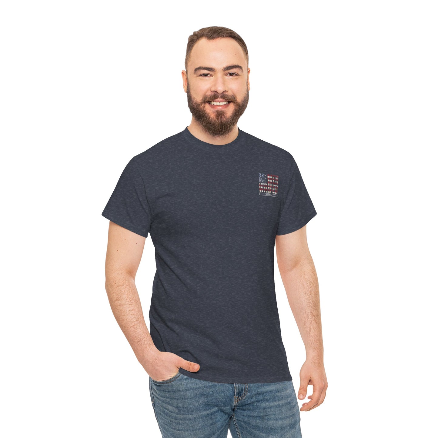 America Never Waver Unisex Heavy Cotton Tee - Never Waver