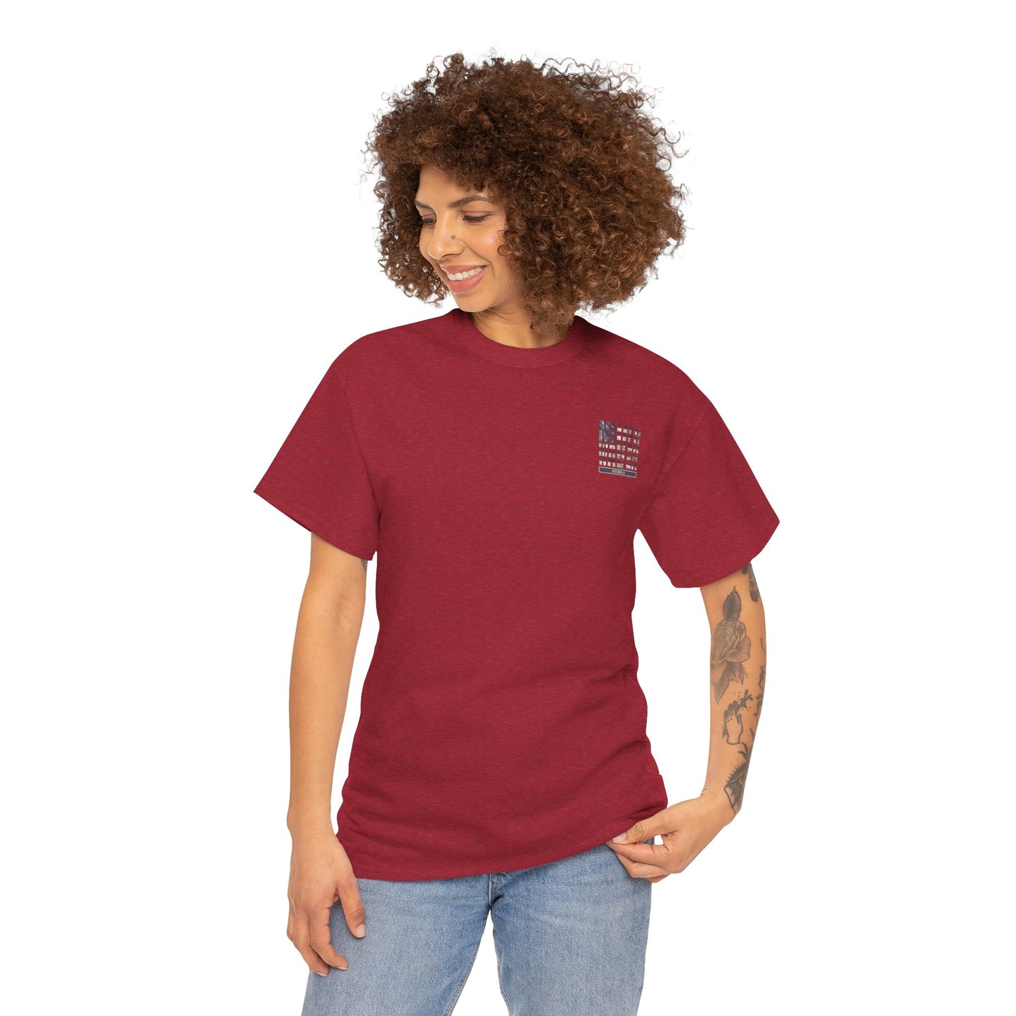 America Never Waver Unisex Heavy Cotton Tee - Never Waver