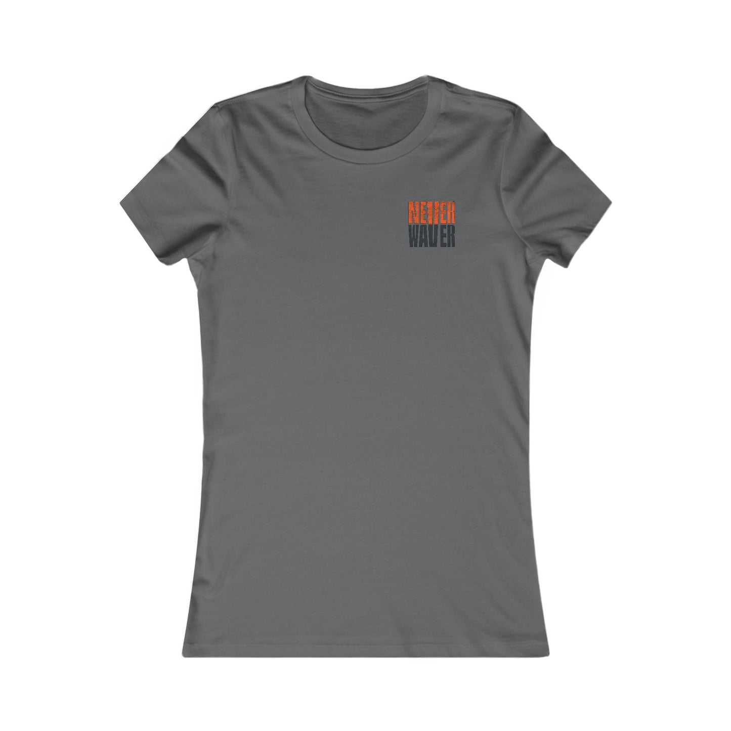 Cincinnati Fans Never Waver W-Leopard Football Women's Favorite Tee - Never Waver