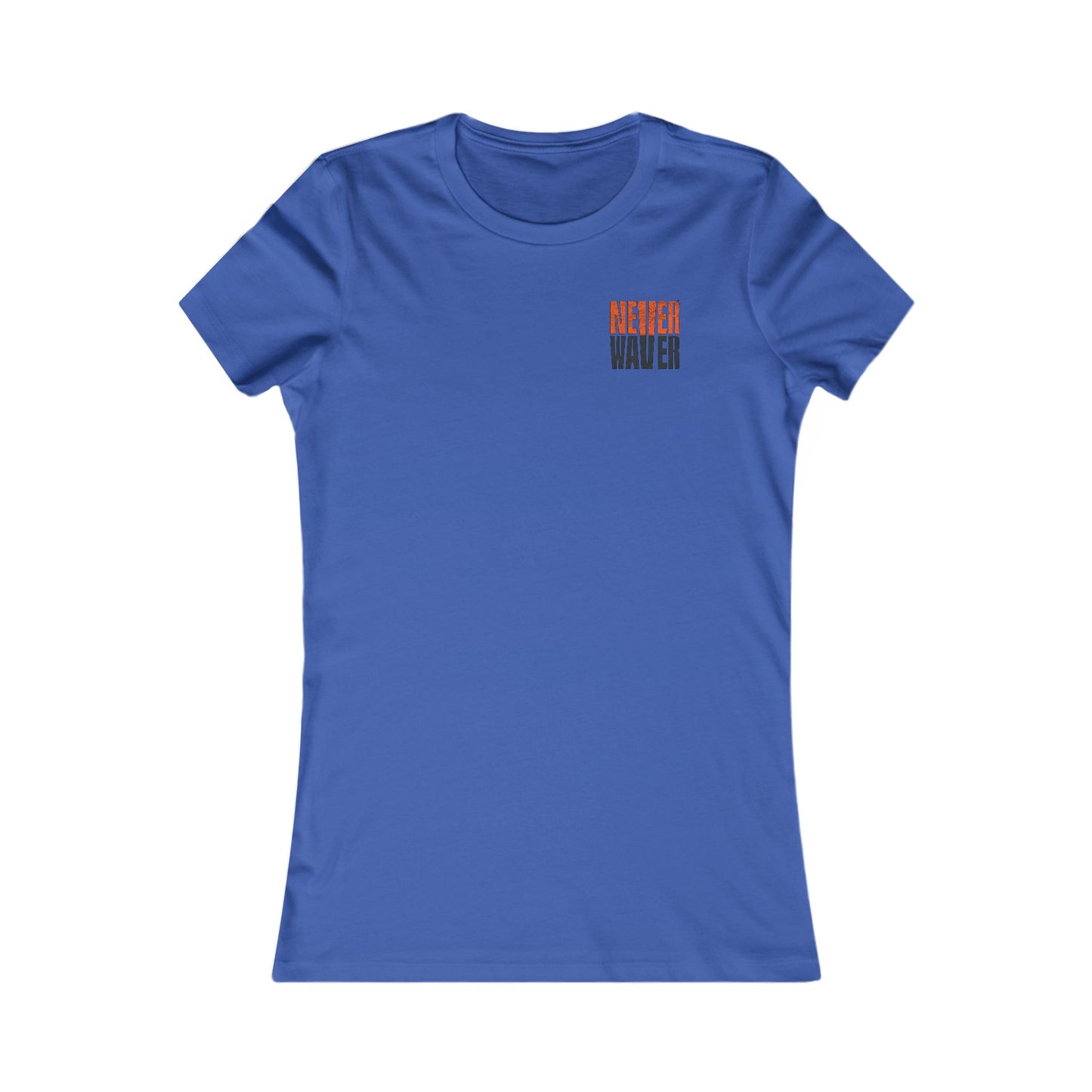 Cincinnati Fans Never Waver W-Leopard Football Women's Favorite Tee - Never Waver