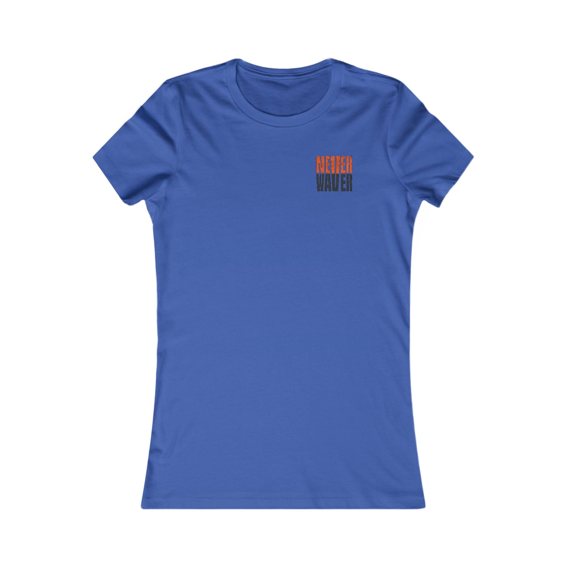 Cincinnati Fans Never Waver W-Leopard Football Women's Favorite Tee - Never Waver