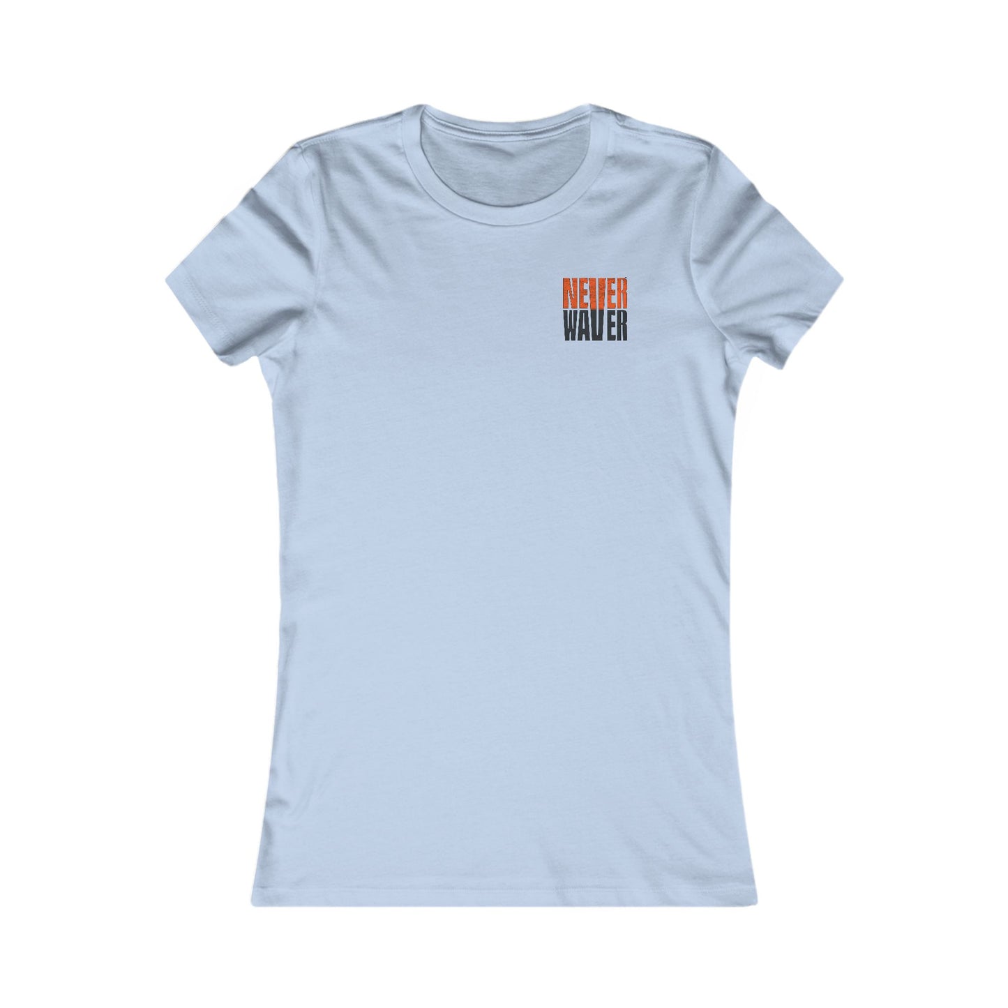 Cincinnati Fans Never Waver W-Leopard Football Women's Favorite Tee - Never Waver