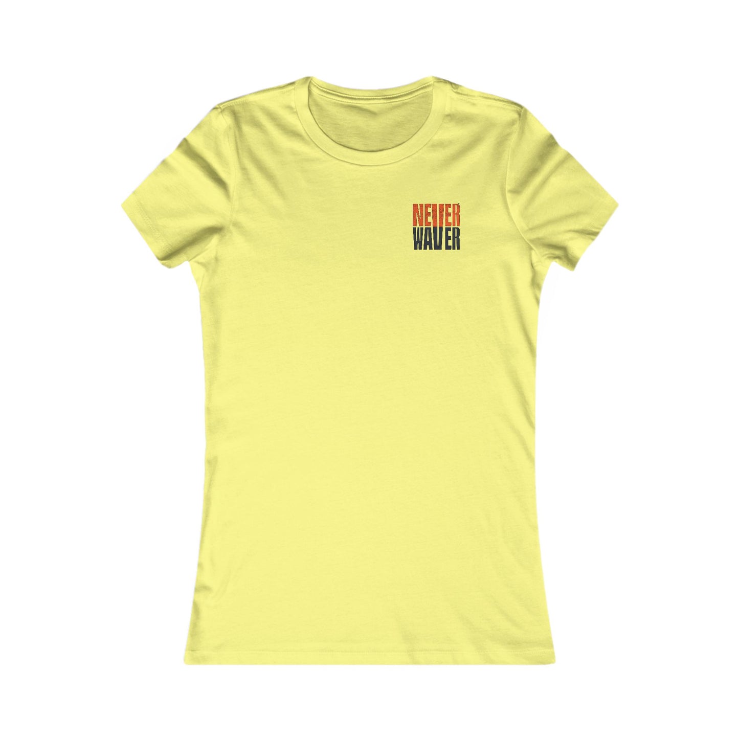 Cincinnati Fans Never Waver W-Leopard Football Women's Favorite Tee - Never Waver