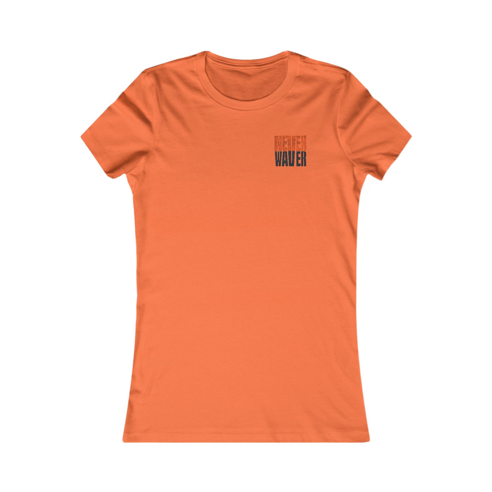Cincinnati Fans Never Waver W-Leopard Football Women's Favorite Tee - Never Waver