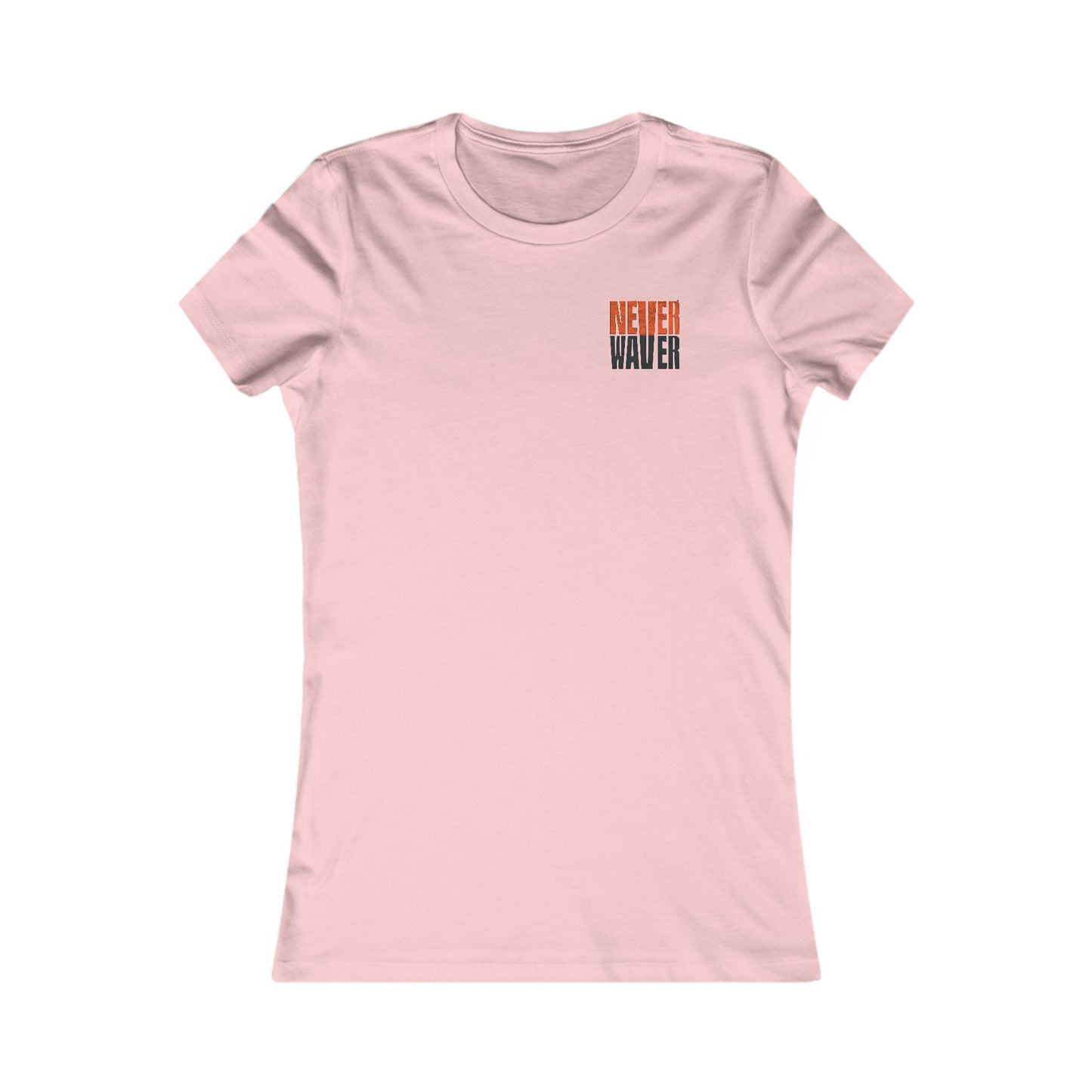 Cincinnati Fans Never Waver W-Leopard Football Women's Favorite Tee - Never Waver