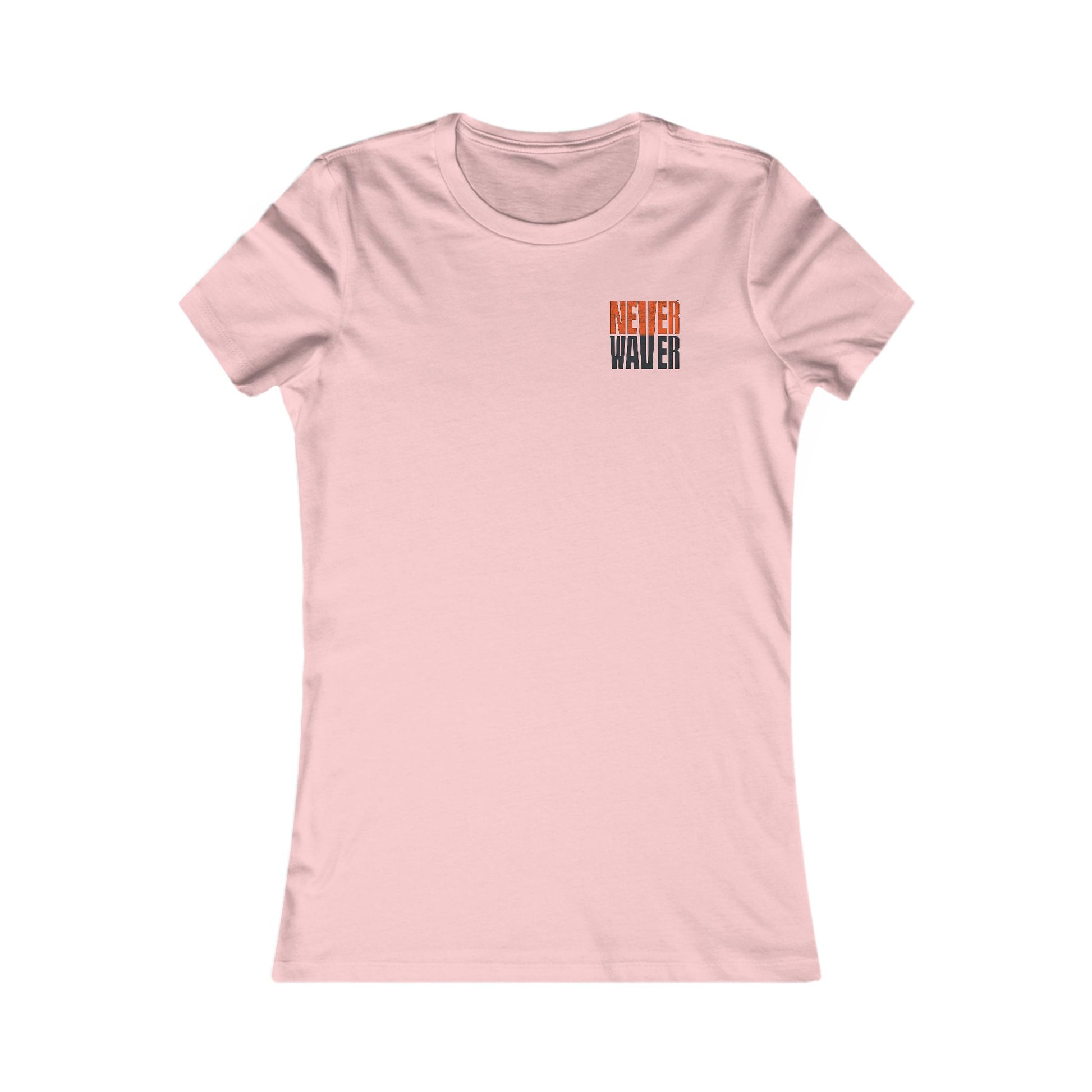 Cincinnati Fans Never Waver W-Leopard Football Women's Favorite Tee - Never Waver