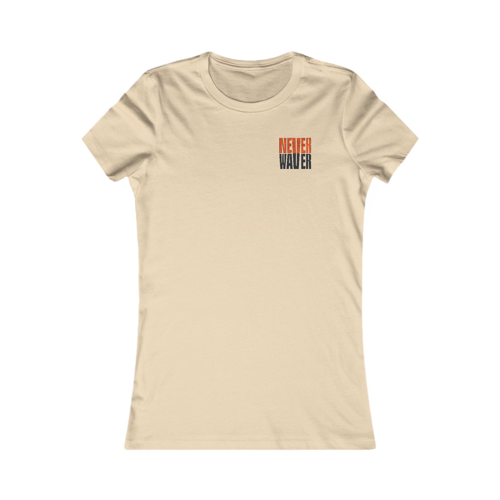 Cincinnati Fans Never Waver W-Leopard Football Women's Favorite Tee - Never Waver