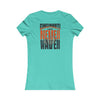 Cincinnati Fans Never Waver W-Leopard Football Women's Favorite Tee - Never Waver