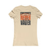 Cincinnati Fans Never Waver W-Leopard Football Women's Favorite Tee - Never Waver