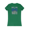 Dallas Fans Never Waver W-Leopard Football Women's Favorite Tee - Never Waver
