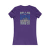 Dallas Fans Never Waver W-Leopard Football Women's Favorite Tee - Never Waver