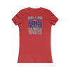 Dallas Fans Never Waver W-Leopard Football Women's Favorite Tee - Never Waver