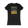 Green Bay Fans Never Waver With Leopard Football Women's Favorite Tee - Never Waver