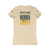Green Bay Fans Never Waver With Leopard Football Women's Favorite Tee - Never Waver